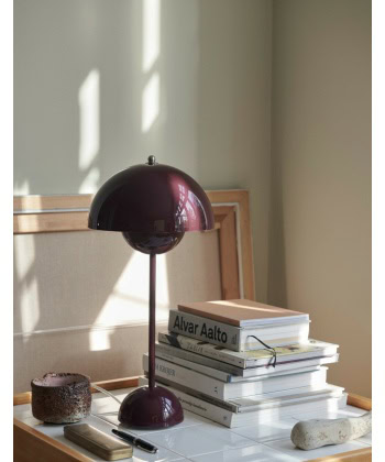 Flowerpot bord VP3, Dark Plum - Bilde 3