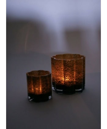 Clara Lyslykt -Oliven grønn, 10cm - Bilde 3