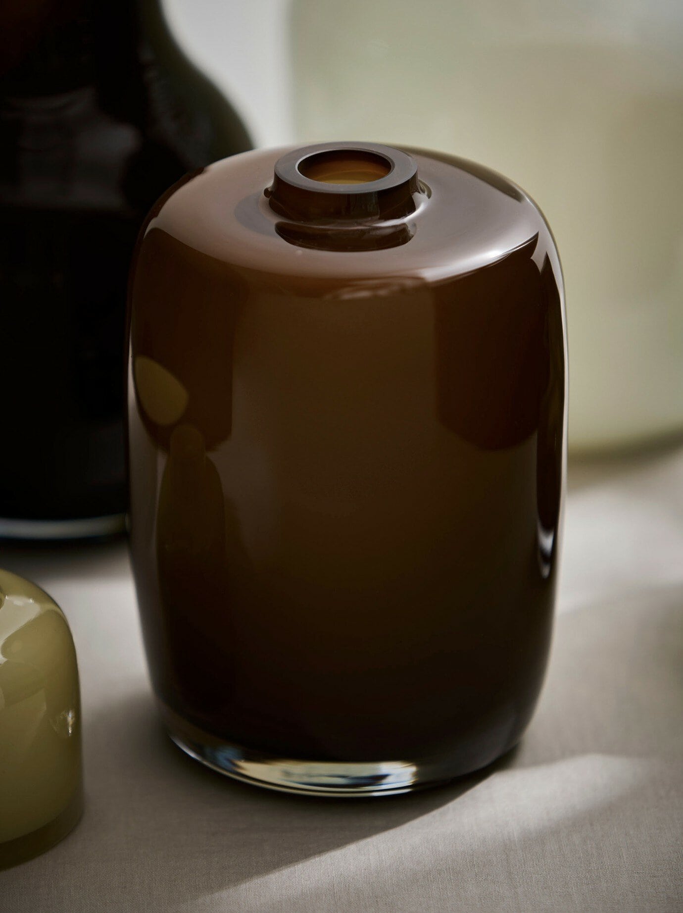 Verona Vase, høy -Brun - Bilde 3