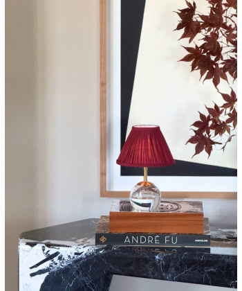 Alternative view of Verona Oppladbar Lampe -Deep Berry