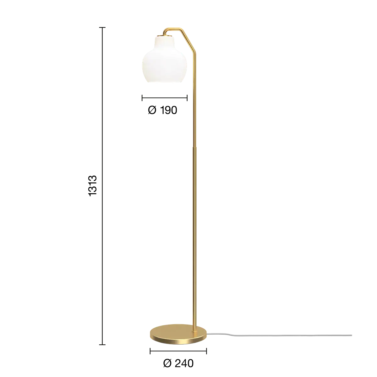 VL Ring Cown -Gulvlampe - Bilde 7