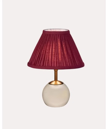 Verona Oppladbar Lampe -Deep Berry
