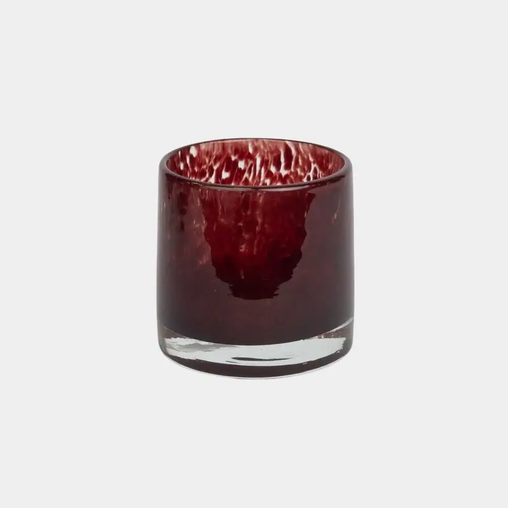 Nilla telysholder -Rød, 10 cm