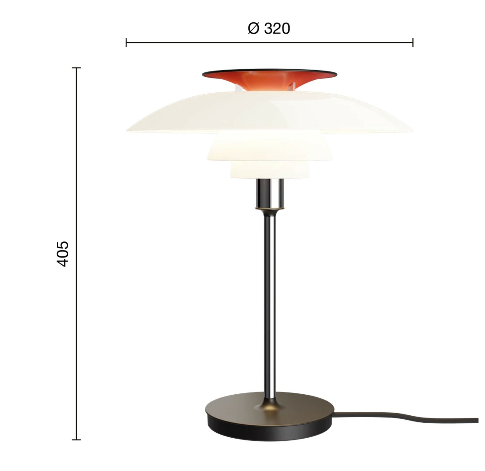 PH 80 Bordlampe - Bilde 3