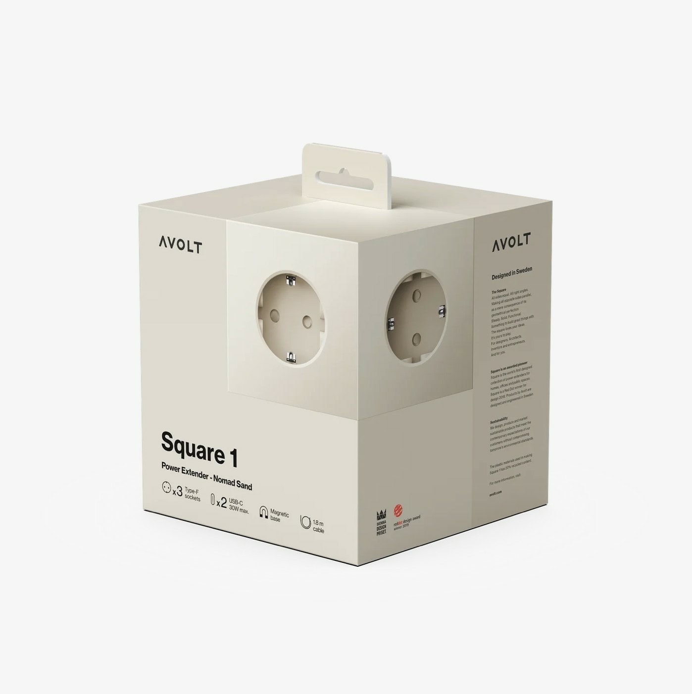 Avolt Square 1 Nomad Sand - Bilde 4