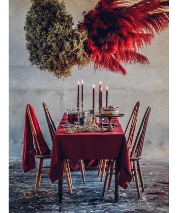 Linduk -145 x 250 cm -Cabernet - Bilde 3
