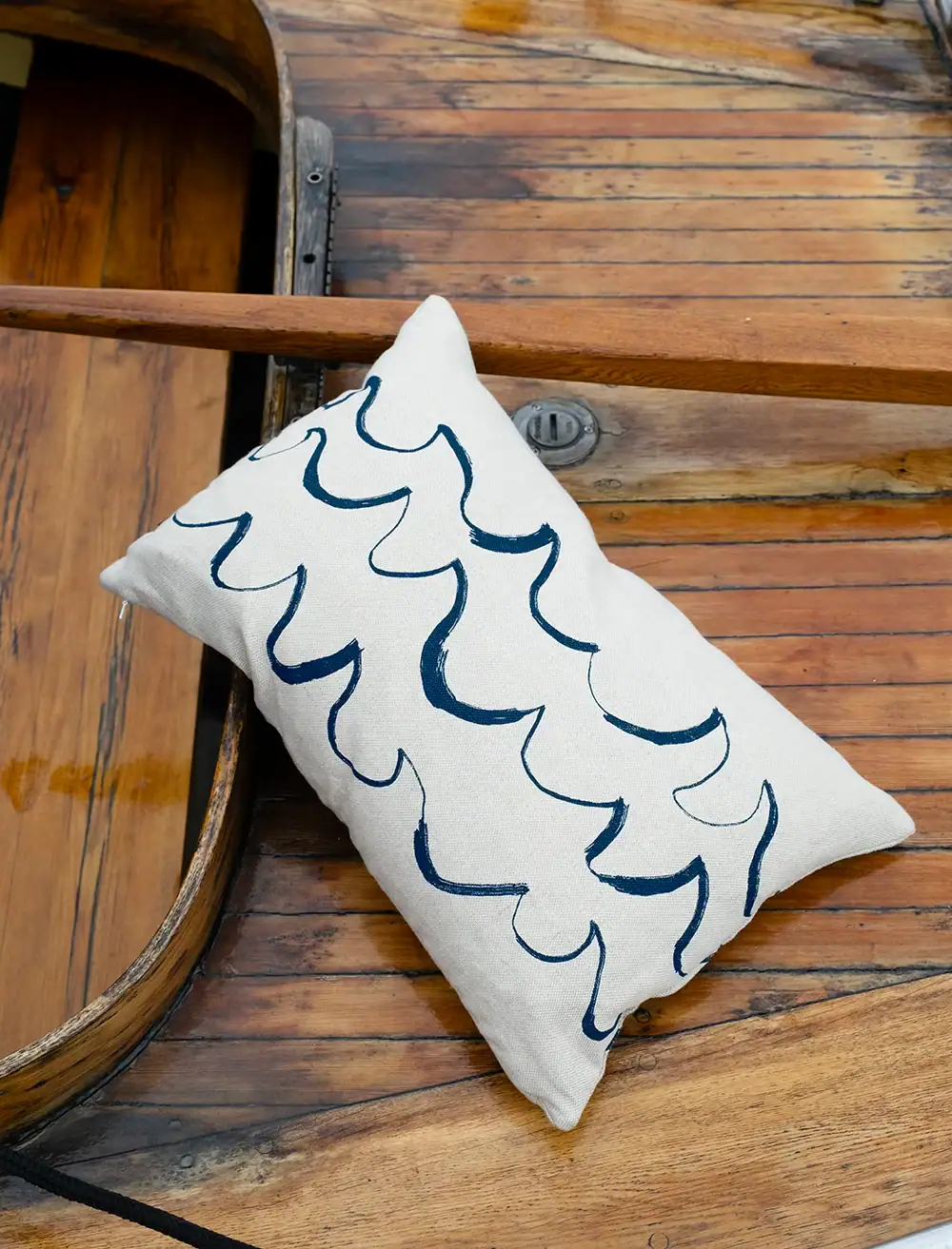 Wave putetrekk -58x38, natur