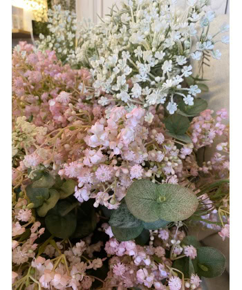 Alternative view of Allium -Hvit