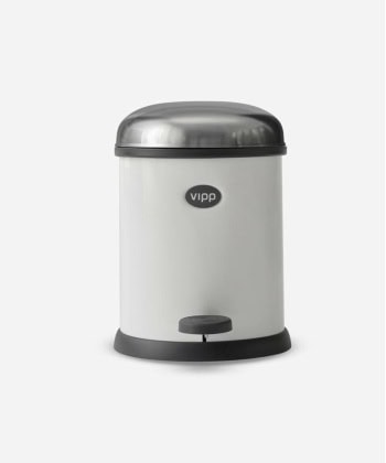 Vipp 12 Bøtte - pedalbøtte 3L, Hvit