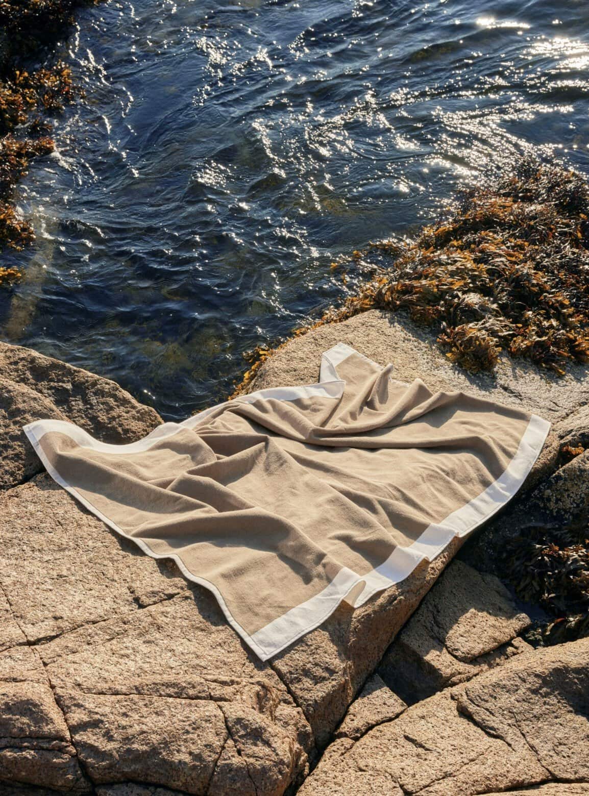 Vipp104 Badehåndkle 76x135, Taupe - Bilde 4