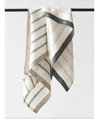 Alternative view of Maya Kjøkkenhåndkle -Natural Stripe