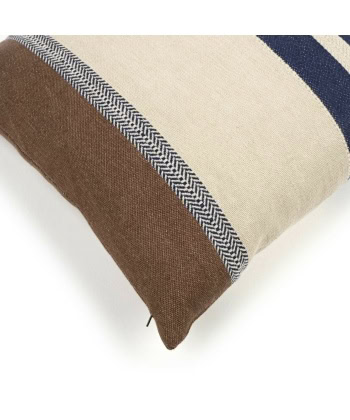 Putetrekk -Marina Stripe Indigo -50x50 - Bilde 3