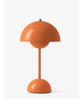 Flowerpot oppladbar bordlampe VP9, Zesty Orange - Bilde 3