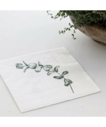 Alternative view of Serviett Kaffe- Eucalyptus