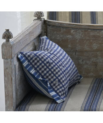 Alternative view of Toile Vichy Indigo Pute