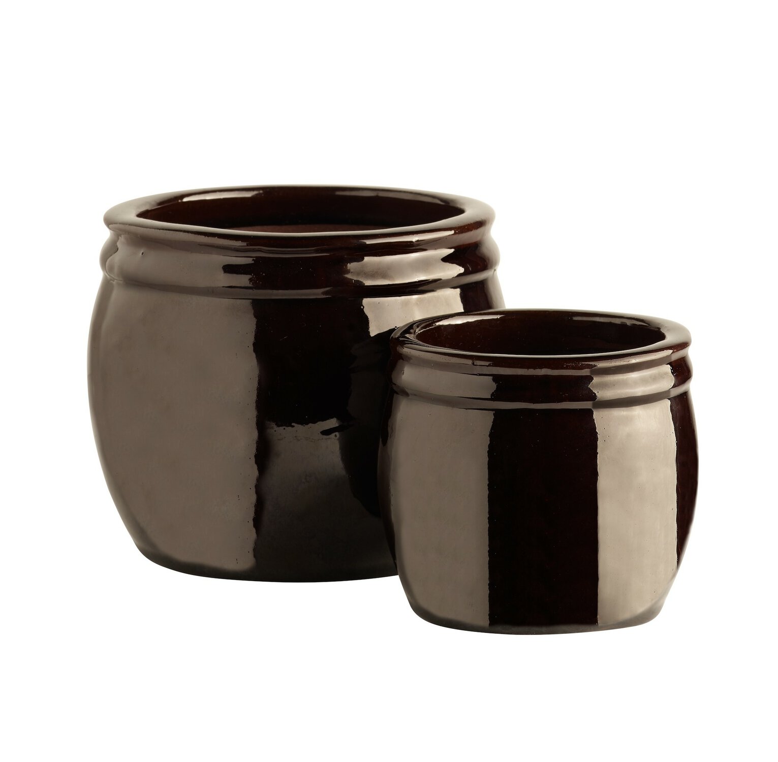 Glaze Potter 2stk -Brun