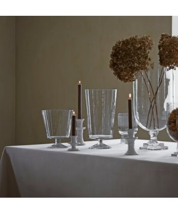 Alternative view of Glassvase på stett -Pokal