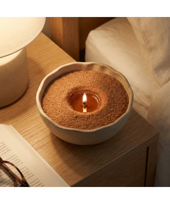 Sandvoks lys 750g -Deichman Earth