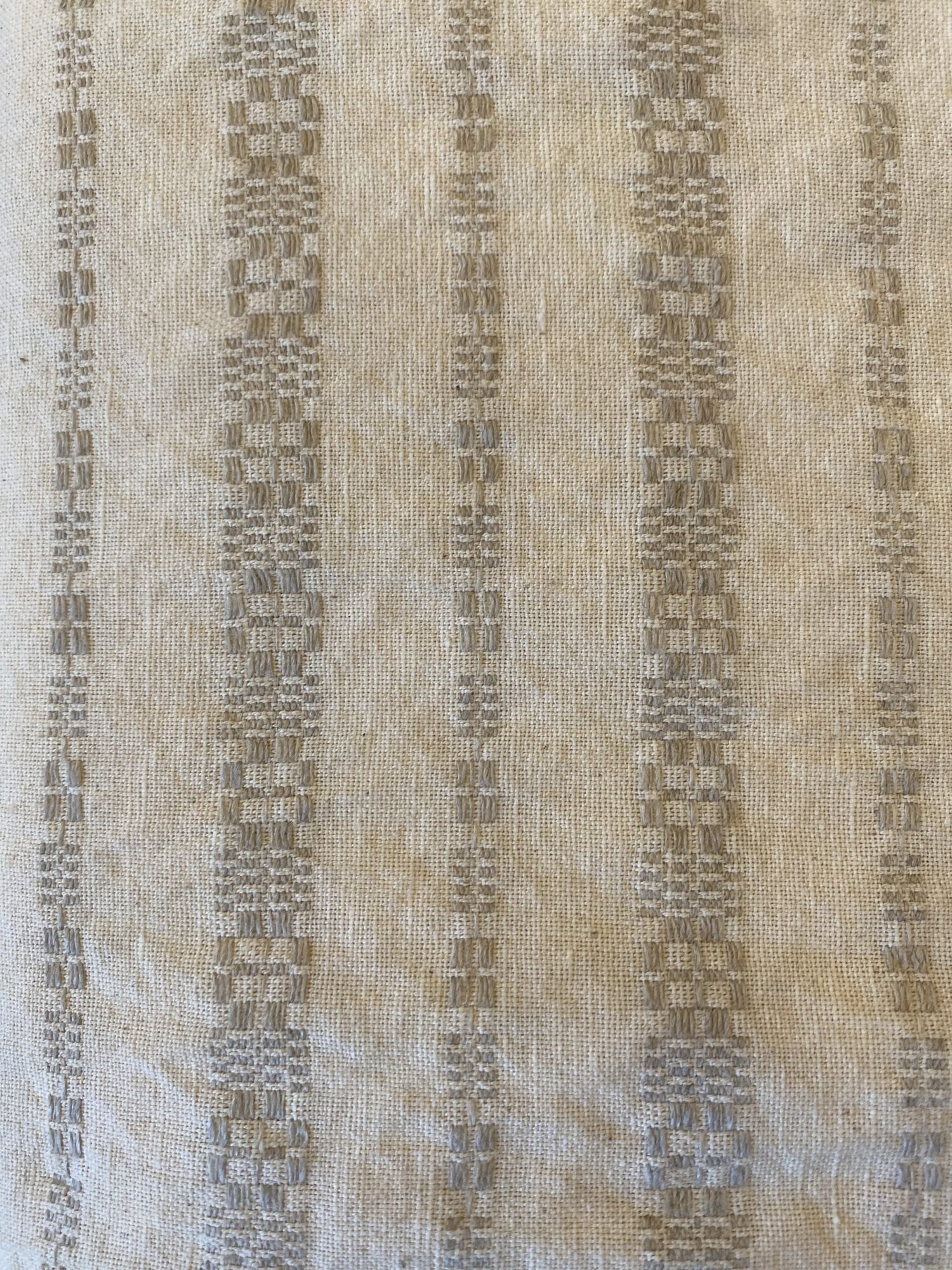Linduk -Taupe Brodert - Bilde 2