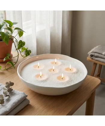 Sandvoks lys 750g -Opera White - Bilde 6