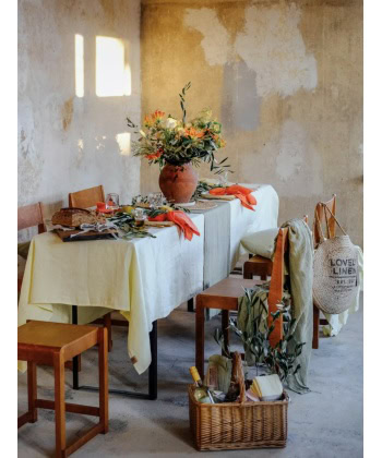 Alternative view of Linduk -145 x 300 cm -Lemon Sorbet