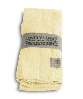 Linservietter, Lovely 4pk Lemon Sorbet