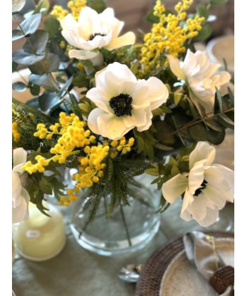 Bukett med anemone