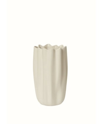 Nium Vase H23 -Off White