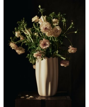 Alternative view of Nium Vase H23 -Off White