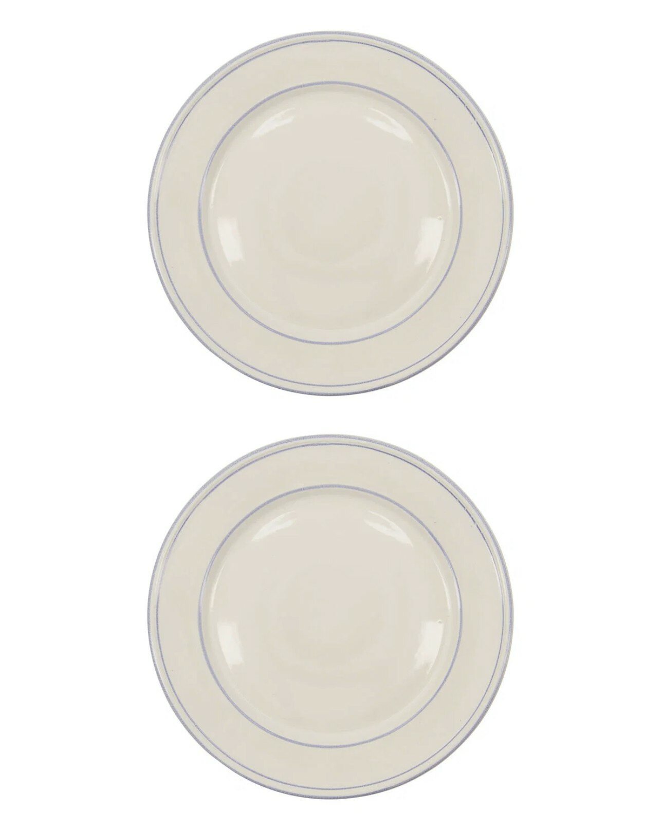 Bistro Middagstallerken, blå -2pk