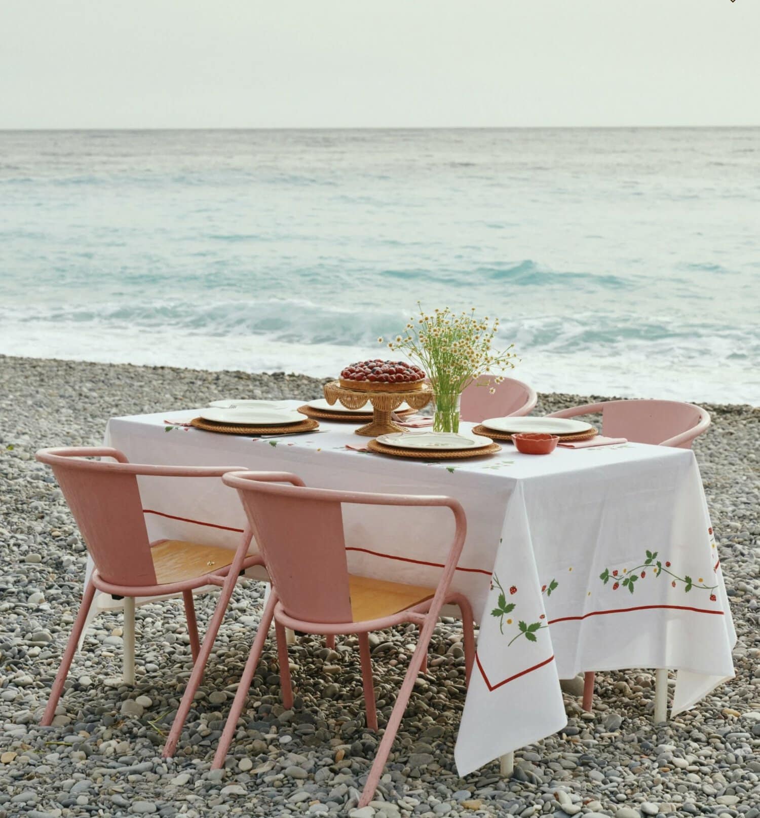 Duk -Wild Strawberry -150x350 - Bilde 2