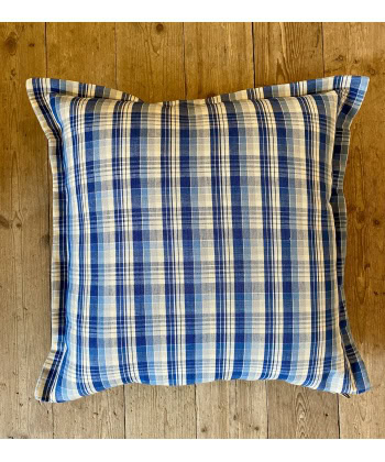 Putetrekk -Summer Plaid Blue, 50x50