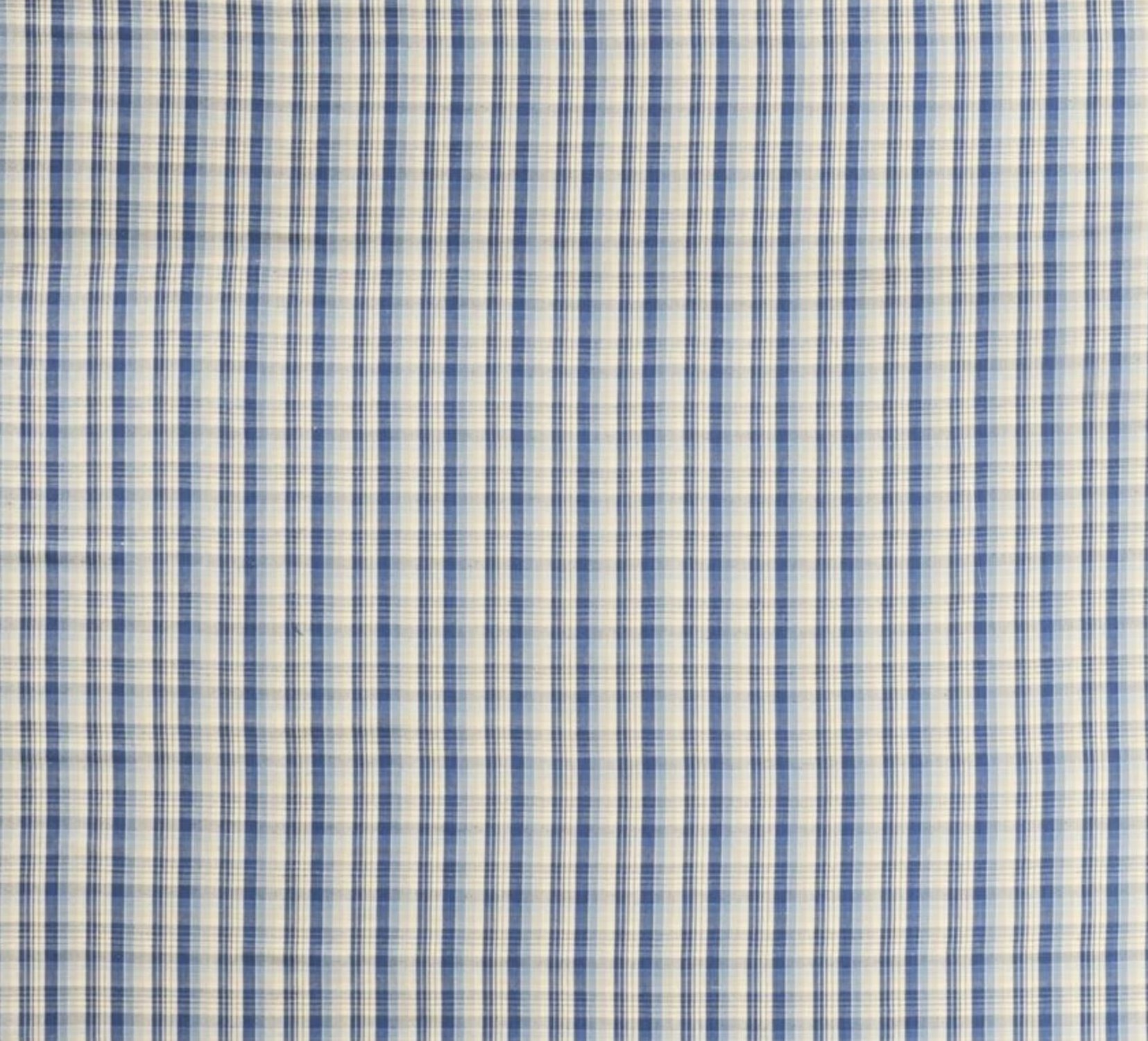 Putetrekk -Summer Plaid Blue, 50x50 - Bilde 3
