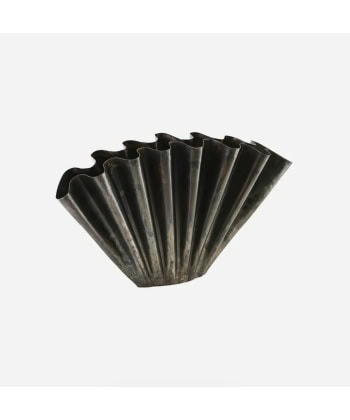 Flood Vase, Bred -Antikk Brun
