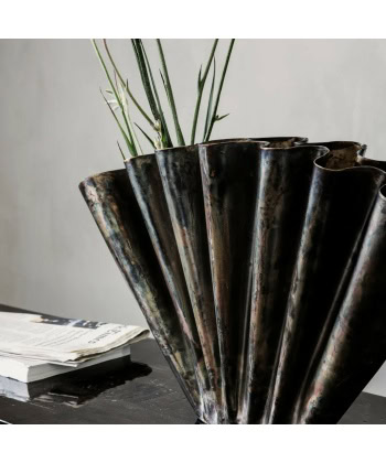 Flood Vase, Bred -Antikk Brun - Bilde 4
