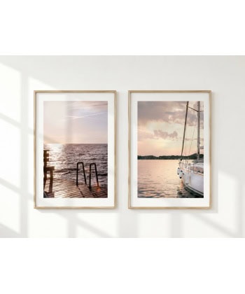 Alternative view of Hvar Croatia -Innrammet plakat 50x70