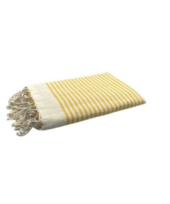 fouta mariniere yellow