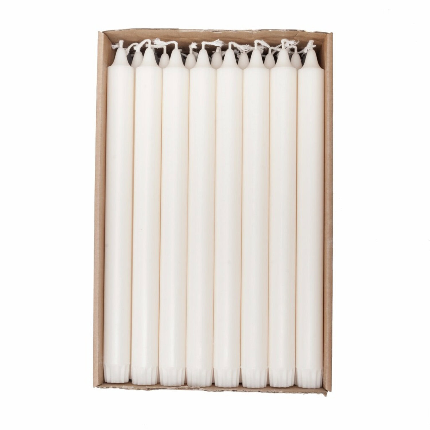 Kronelys 2,2x28 Off-White -10 stk.