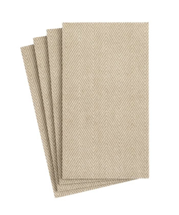 Alternative view of Servietter avlang -Airlaid Natural Jute