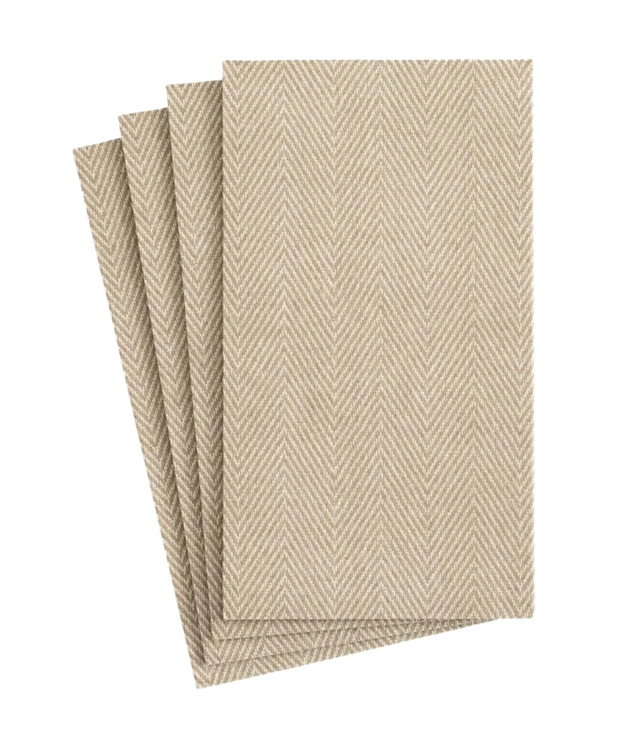 Servietter avlang -Airlaid Natural Jute - Bilde 2