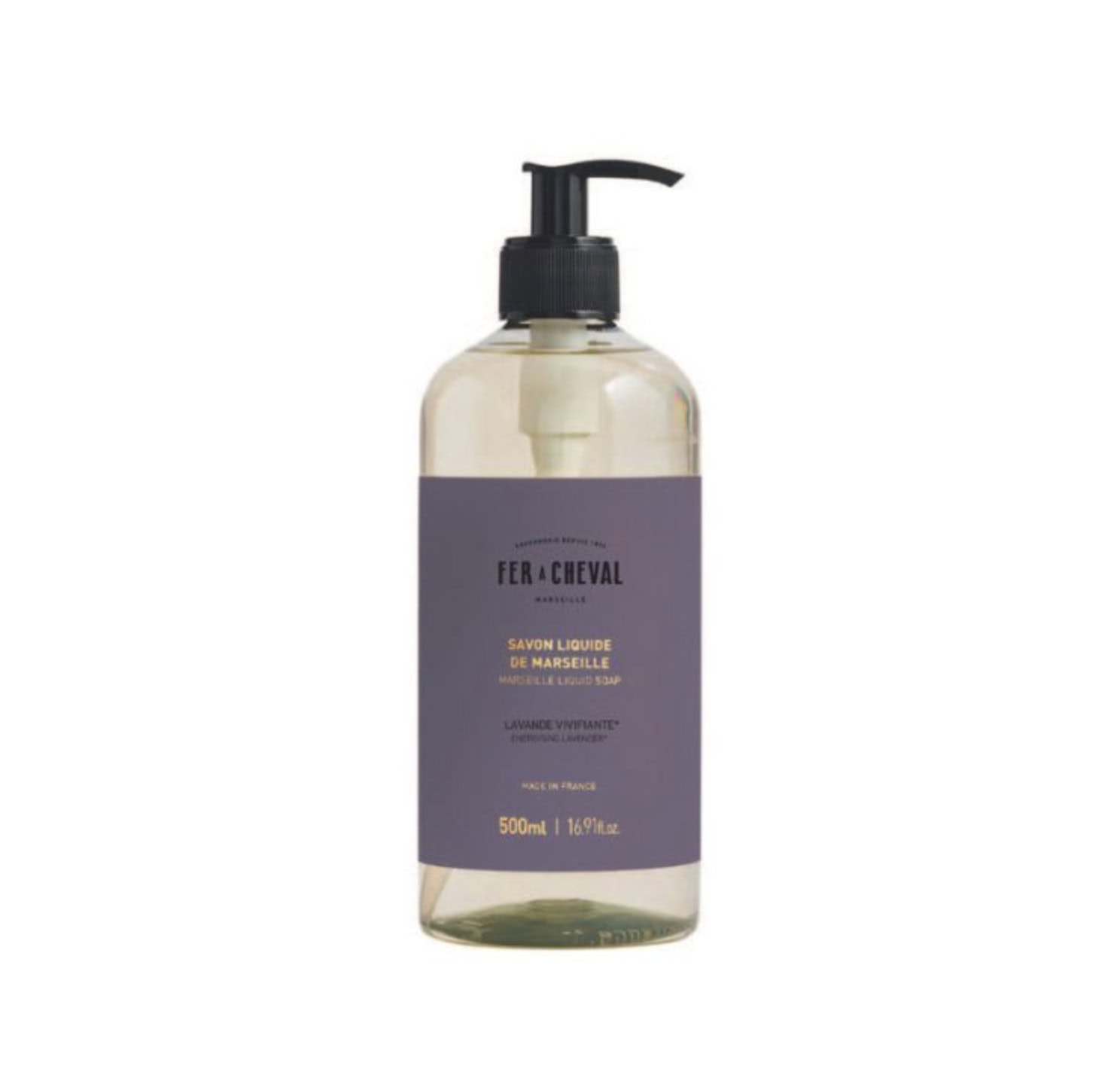 Flytende Marseille Såpe 500ml, Energising Lavender