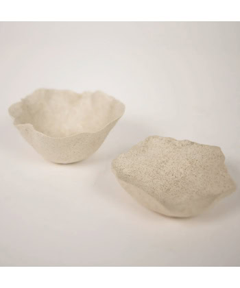 Alternative view of Claire skål liten -Sand
