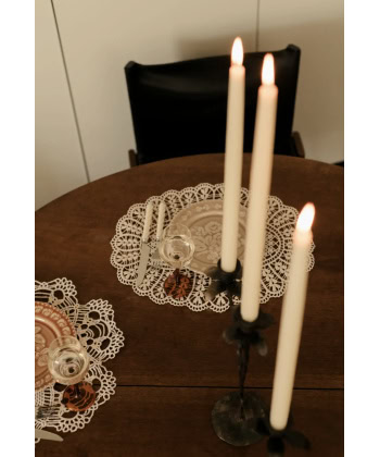 Rose Tallerken Ø21 -Beige - Bilde 3