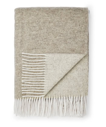 duo pledd taupe
