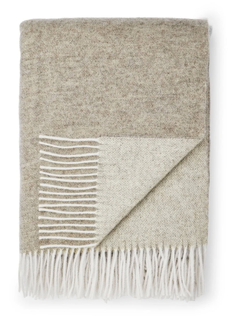 duo pledd taupe