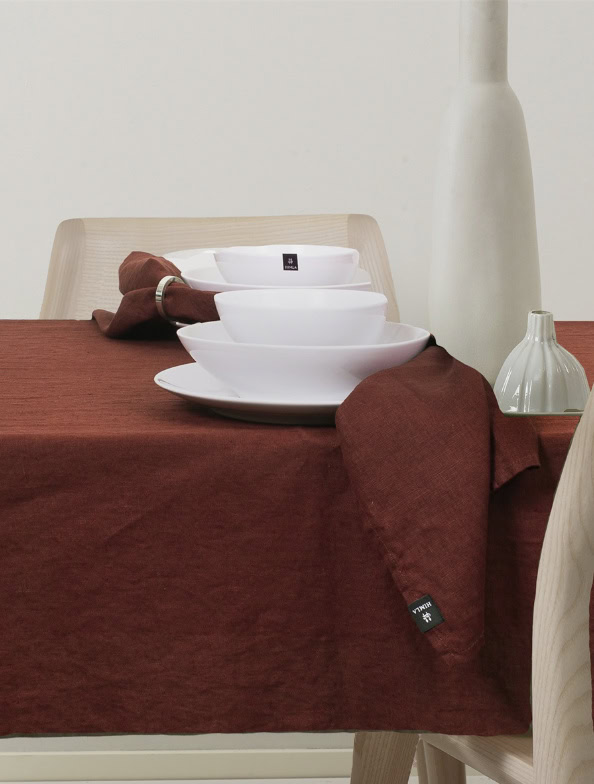 Linservietter Sunshine 4pk - Lingonberry - Bilde 2