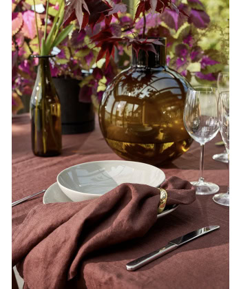 Alternative view of Linservietter Sunshine 4pk - Burgundy