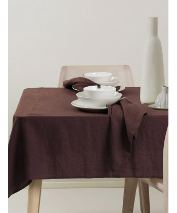 Linservietter Sunshine 4pk - Burgundy - Bilde 3