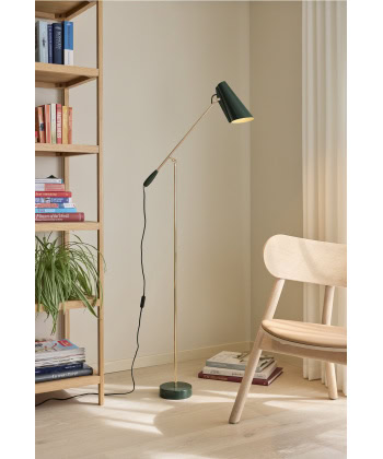 Gulvlampe Birdy grønn