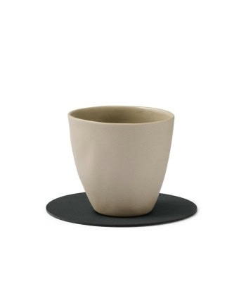 Alternative view of Glassbrikke Rund  -Nupo Black